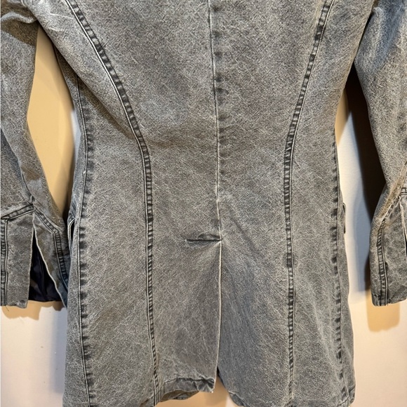 Patrizia Pepe Denim Jacket Y2K Vintage Sz 42 (S/6) - Picture 4 of 12